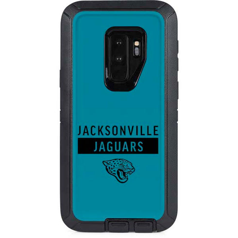 NFL Jacksonville Jaguars Teal Performance Series Otterbox Defender Galaxy Skin